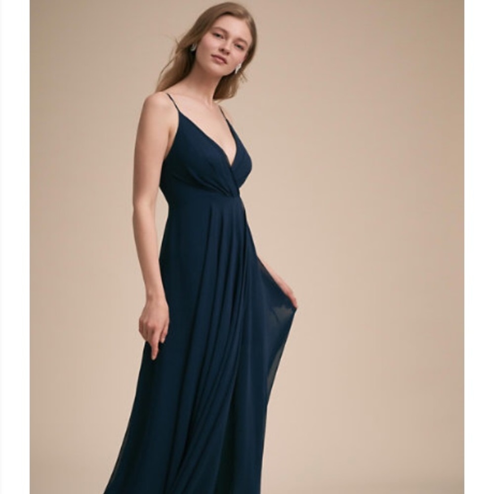 BHLDN Eva Dress in Navy